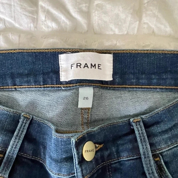 Frame le Garçon denim in Azure - Picture 8 of 14